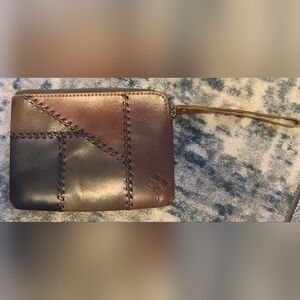 Patricia Nash Brown Cassini Patchwork bag